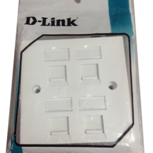 Face Plate Quad Port D-Link