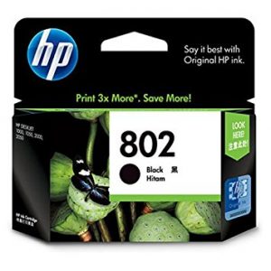 HP 802 Large Black Ink Cartridge