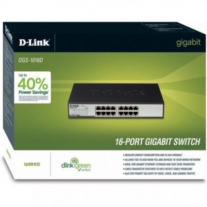 D-Link Switch DGS1016A Gigabyte 16 Port