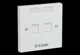 Face Plate Dual Port D-Link