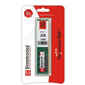 RAM 2GB DDR2 Simmtronics 667 Mhz