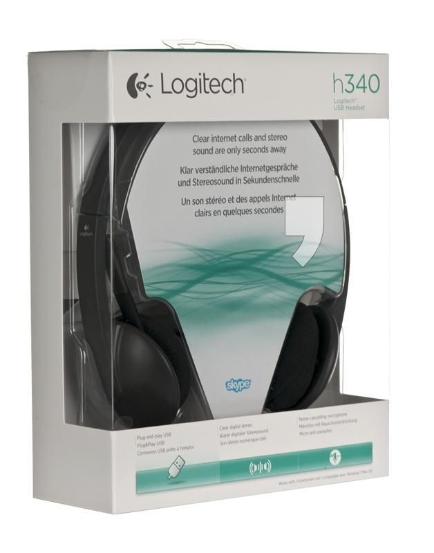 Logitech USB HeadPhone H340