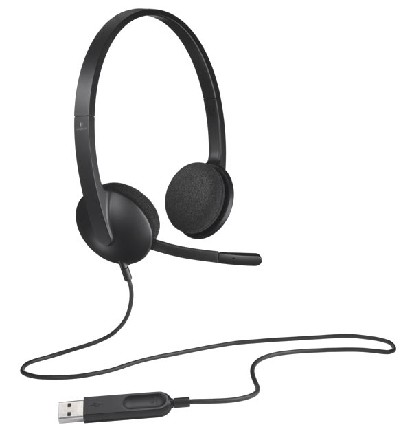 Logitech USB HeadPhone H340 - Image 2
