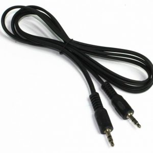 Aux Cable Black Color 1.5 mtr