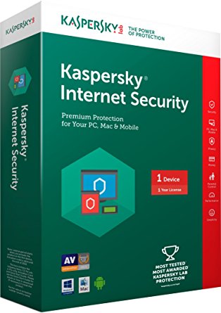 Kaspersky Internet Security 1 PC 1 Yr