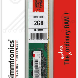 RAM 2GB DDR2 Simmtronics 1600MHZ