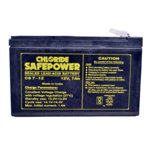 Exide 7Ah 12V Chloride Safepower Battery