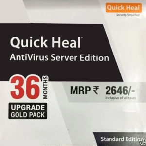 Quick Heal Server Edition Renewal 1 user 3 year