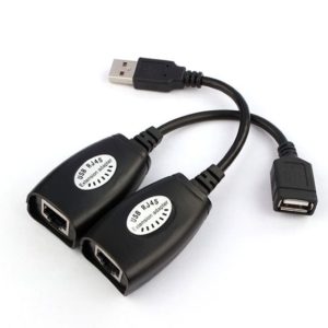 USB Extender  USB 2.0 to RJ45 LAN Extension Adapter