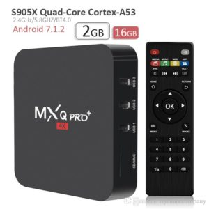 MXQ Pro 4K TV Box 2GB RAM / 16GB ROM