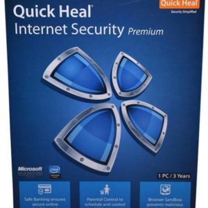 Quick Heal Internet Security 1 PC 3 Yr