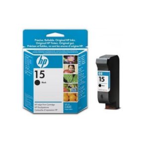 HP 15 Black Original Ink Cartridge Oem Pack (C6615D)