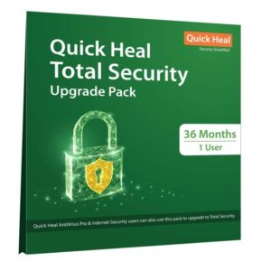 Renewal Quick Heal Total Security 1PC 3Yr