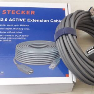 Stecker USB 2.0 M/F Active Extension Cable 10Mtr