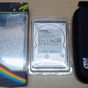 Used 1TB HDD with Case & Cover