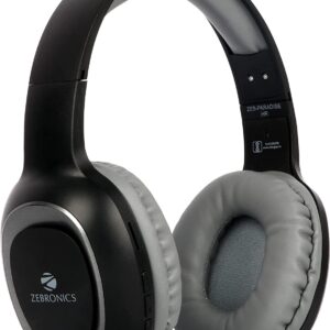 Zebronics Zeb-Paradise Headphones With Mic Black