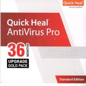 UPGRADE CODE QUICK HEAL ANTIVIRUS PRO 10PC 3YR